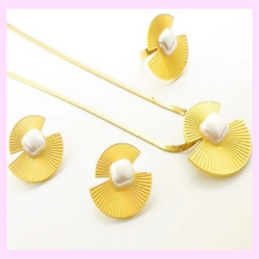 Sleek Sophistication, Stainless Steel Treasures, 18K Gold, Gold Plating, Buy Sleek Sophistication Online